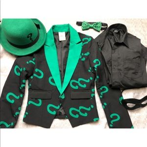 THE RIDDLER -DC Superhero Batman Halloween Costume
